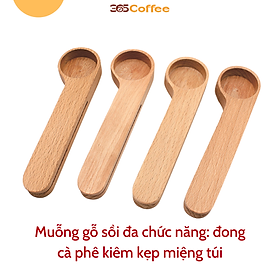 Mua Muỗng gỗ đong cà phê đa năng  muỗng định lượng cà phê