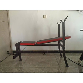 BG Ghế Tập Tạ SU 331 Đa Năng Kết Hợp Giá Đỡ Tạ Miếng PVC 307 10-20KG - SU-331