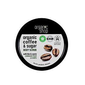 Tẩy Tế Bào Chết Toàn Thân Organic Shop Organic Body Scrub 250ml (hàng Europe)