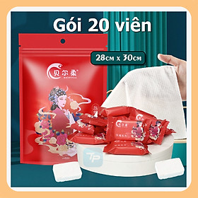Mua  28*30cm  Khăn Nén Cao Cấp Size Lớn