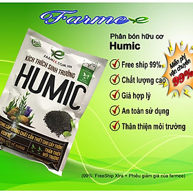 Phân bón hữu cơ Humic farmee 1 kg, Siêu kich rễ, hỗ trợ hấp thụ dinh dưỡng