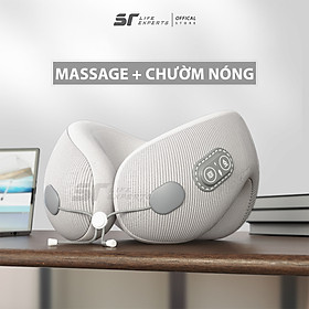 Gối Cổ U Massage Văn Phòng Công Thái Học, Kê Cổ Cao Su Non Chống Đau Mỏi Vai Gáy, Tựa Cổ Ô Tô, Du Lịch - Sairui