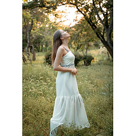 Đầm Maxi Hải Âu, Đầm Du Lịch, Đầm Đi Biển DRE231 thời trang thiết kế Hity