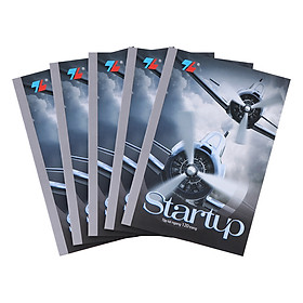 Lốc 5 Cuốn Tập Kẻ Ngang Thiên Long Nb-096 Start-Up (120 Trang) - Mẫu Ngẫu Nhiên