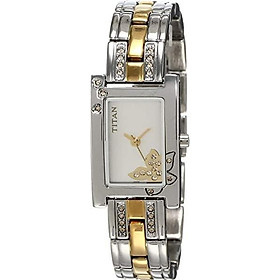 Titan Raga Gold/Silver Metal Jewellery Design, Jewellery Clasp, Quartz Glass, Water Resistant, Analog Wrist Watch
