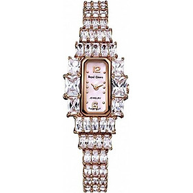 Đồng hồ nữ chính hãng Royal Crown 3612 dây đá vỏ vàng hồng