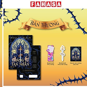 Sách - Hoàng Tử Tàn Nhẫn - Tặng Kèm Bookmark Ivory Bồi Cứng + Bookmark PVC Trong + Decal Cán Màng Sao Trời