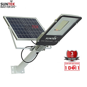 Đèn Đường Năng Lượng Mặt Trời SUNTEK LED Solar Street Light JD-6670 70W - Hàng Chính Hãng