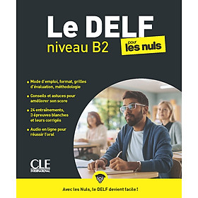 Sách học tiếng pháp LE DELF POUR LES NULS NIVEAU B2
