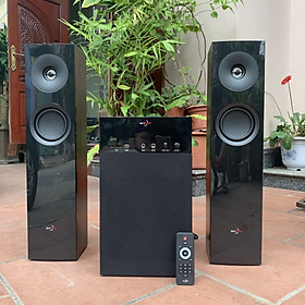 Mua Loa Bluetooth để kệ TV Skynew SKN-325 Sothing Vân gỗ  tích hợp Bluetooth  2 cổng micro 6.5  âm thanh siêu bass- Hàng chính hãng