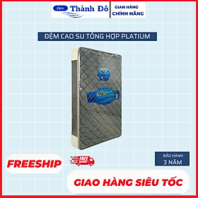 Đệm cao su tổng hợp kim cương platium-cao 10cm