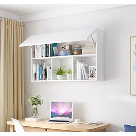 Mua Kệ Sách Gỗ Treo Tường Văn Phòng 3 Ngăn 2 Tầng Kích Thước 100cm x 65cm x 24cm (KS-33)