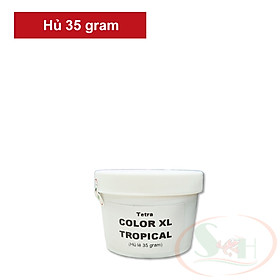 Thức ăn cá Tetra Color XL Tropical Granules cám chìm tăng màu bể cá cảnh