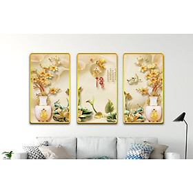 Tranh Treo Tường Hiện Đại Phòng Khách - Bình Hoa 10467