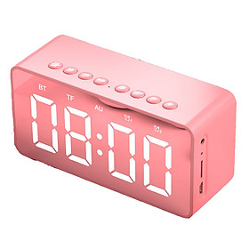 Loa bluetooth mini hỗ trợ chức năng đồng hồ và báo thức BT506 - Hàng chính hãng