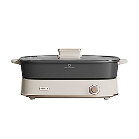 Mua Nổi lẩu hai ngăn Bear DHG-D65A1 (6 5 lít) - Hàng chính hãng