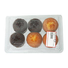 Bánh Muffin Hỗn Hợp 6x40G