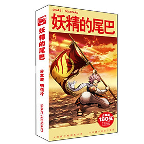 (BÌA NGẪU NHIÊN) Hộp ảnh POSTCARD mẫu mới FAIRY TAIL - HỘI PHÁP SƯ anime