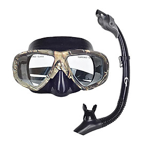 Snorkel   Set Professional Diver Gear Goggles Breath Tube