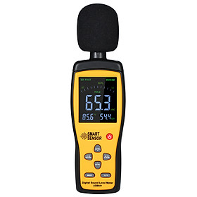 SMART SENSOR AS844+ Digital Sound Level Meter Digital Noisemeter LCD Sound Level Meter 30-130dB Noise Volume Measuring