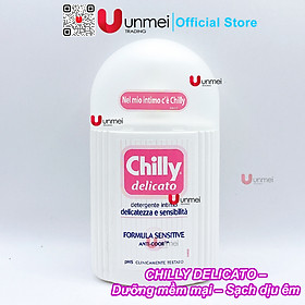 Dung dịch vệ sinh phụ nữ Chilly Delicato Dịu Nhẹ 200ml
