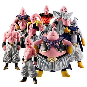 Mô Hình DragonBall Cả Bộ 8 MaBu nhiều dạng biến thể siêu ngầu cao 7-10cm