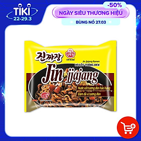 Thùng 20 gói Mì Xốt Tương Đen Ottogi 135gx20