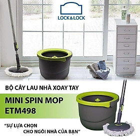 Mua Bộ Cây Lau Nhà Xoay Tay Mini Ettom Lock Lock