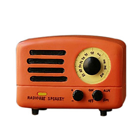 Hộp nhạc mô hình đài radio cổ retro