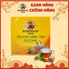 Trà Đen Olong Túi Lọc ROBINSON FARM 100gr (50 túi x 2g) - Đậm vị trà 100% lá chè tươi nguyên chất