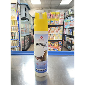 Xịt trị ve rận cho chó mèo Hantox Spray