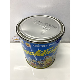Mua Sơn dầu Bạch Tuyết màu trắng mờ 4kg