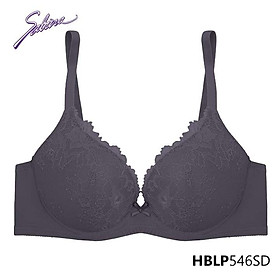 Áo Lót Mút Vừa Nâng Ngực Vừa Màu Xám hoặc Hồng Phối Ren Fashion Happy Bra By Sabina HBLP546