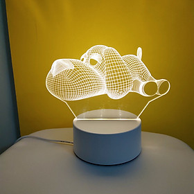 Đèn Led Phòng Ngủ 3D