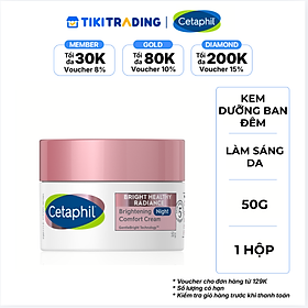 Kem Dưỡng Ban Đêm Làm Sáng Da Cetaphil Bright Healthy Radiance 50G