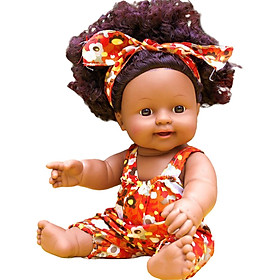 Realistic Baby Doll with Speak Function DIY Curly  Doll for Girl