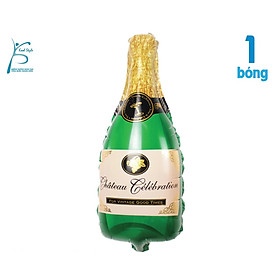 Bóng kiếng chủ đề chai ly rượu trang trí sinh nhật - Kool Style