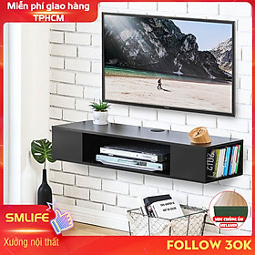 Mua Kệ Tivi gỗ hiện đại SMLIFE Tiffany  | Gỗ MDF dày 17mm chống ẩm | D120xR35xC25cm