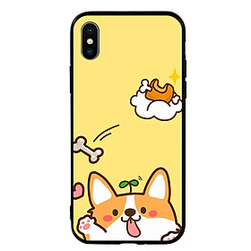 Ốp lưng viền TPU cho điện thoại Iphone X - Cute 09