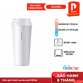 Bình Giữ Nhiệt Lock&Lock Energetic One-Touch Tumbler LHC3249 - 550ML