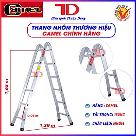 Mua Thang ghế nhôm chữ A xếp gọn 6 bậc CAMEL  đa năng gấp gọn - Điện Lạnh Thuận Dung