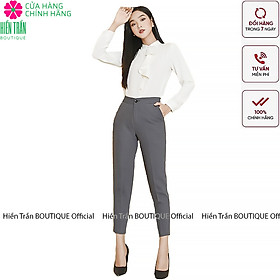 Quần tây nữ Hiền Trần BOUTIQUE chất vải cao cấp 3 màu, âu công sở mặc tôn dáng