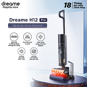 Mua Máy Lau Sàn Hút Bụi Thông Minh Không Dây Cầm Tay Dreame H12 Pro - Pin 6*4000 mAh - Bản quốc tế - Hàng chính hãng