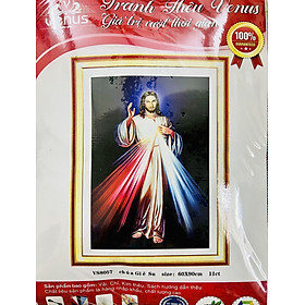 Mua Tranh thêu chữ thập Lòng chúa thương xót VS8057  kích thước 60 x 90 cm