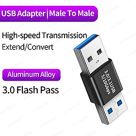 Đầu nối USB 3.0 USB với bộ chuyển đổi USB 5Gbps Gen1 nam sang nam Bộ chuyển đổi USB USB