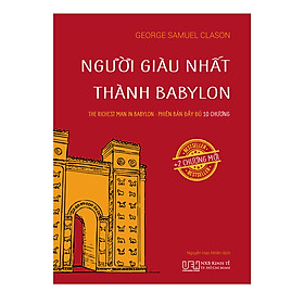 Hình ảnh sách Người giàu nhất thành Babylon - phiên bản đầy đủ thêm 2 chương mới