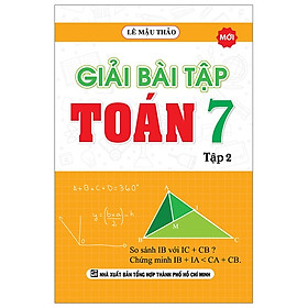 Giải Bài Tập Toán 7 - Tập 2