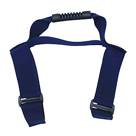 Scuba Diving Adjustable Tank Cylinder Carrier Holder Strap with Carry Handle, Blue