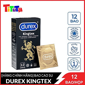 Bao cao su Durex Kingtex 12 bao