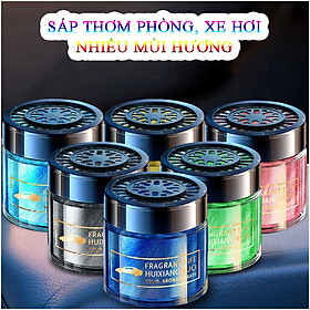 Sáp Thơm Ô Tô Hxnuo Khử Mùi Chống Say Xe Làm Mát Tạo Hương Thơm Dễ Chịu